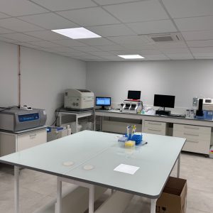 L'agencement des automates dans une des salles